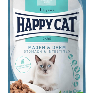 Вологий корм Happy Cat Magen&Darm корм з птахом для котів з чутливим травленням (шматочки в соусі), 85 г