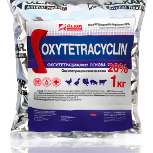 Окситетрациклін основа 20% 1кг O.L.KAR.