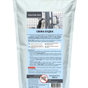 Чистий Пес Свіжа Будка для освіження та осушка простору утримання собак 3л