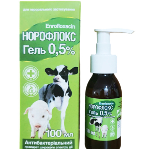 Норофлокс Гель 0.5% 100 мл O.L.KAR