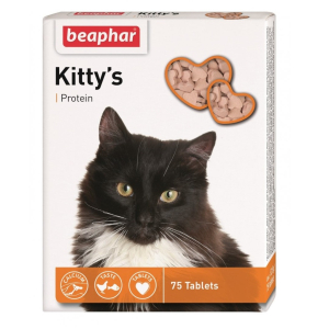 Вітаміни Beaphar для котів Kitty's протеїн, таблетки №75