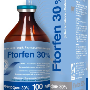 Фторфен 30% ін'єкційний 100 мл O.L.KAR (Фторфенікол)