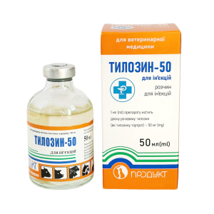 Тилозин-50 (50 мл) Продукт