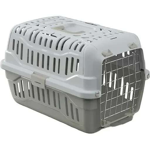 Переноска для домашніх тварин Georplast Spark з металевими дверцятами 48.5x33.5x31 см
