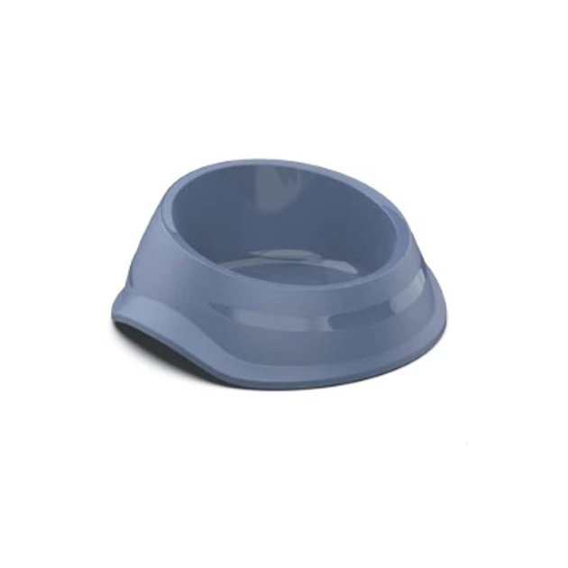 Миска пластикова для домашніх тварин Georplast Wave1 0.2 л 16х6.5 см