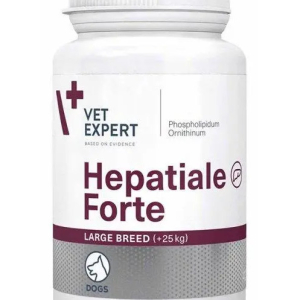 Кормова добавка Vet Expert HEPATIALE  Forte Large Breed +25 кг для підтримки функцій печінки великих порід собак 40 шт до 01.27