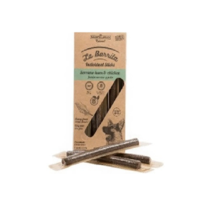 Ласощі для собак М'ясні палички Natural La Barrita з хамоном і куркою (12 шт) 150 г