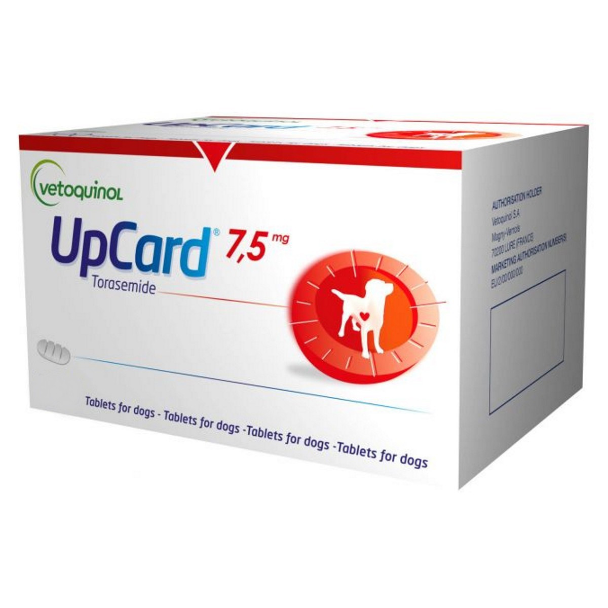 Таблетки АПкард UpCard 7.5 мг таб №100 (для лікування серцево-судинної недостатності)