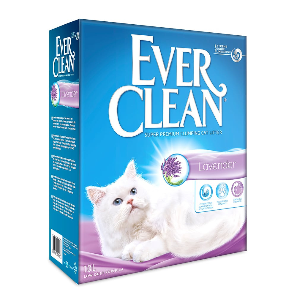 Ever Clean Наповнювач для котячого туалету з ароматом Лаванда 10 л
