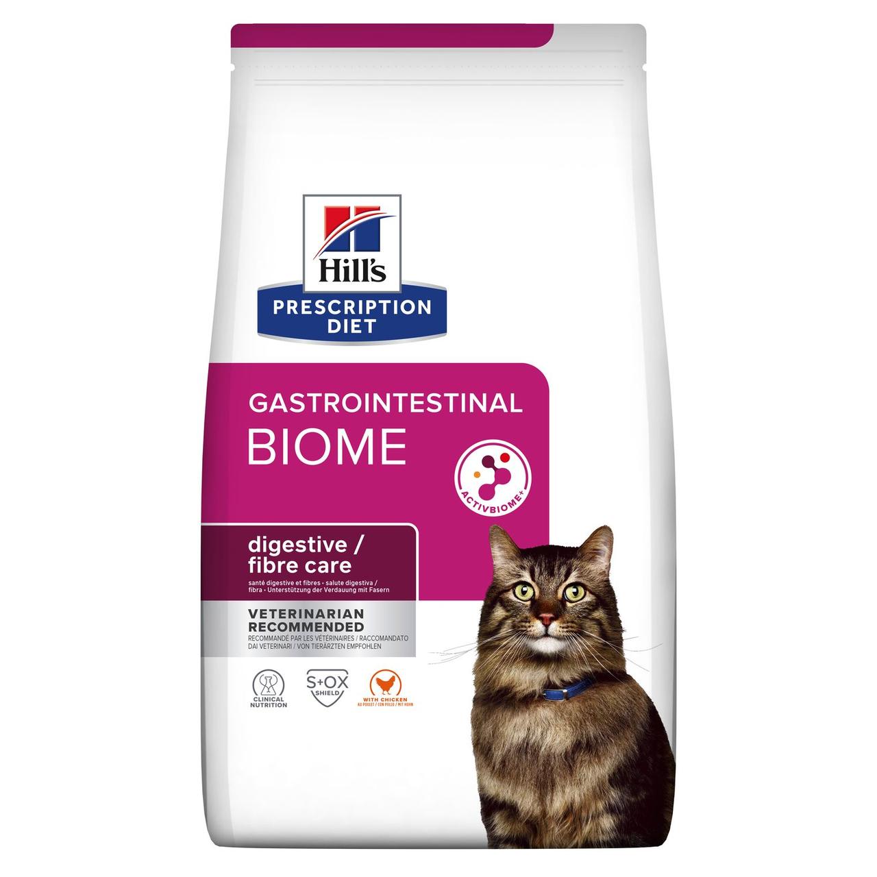 Hill's PRESCRIPTION DIET Gastrointestinal Biome Корм для Кішок з Куркою 3 кг