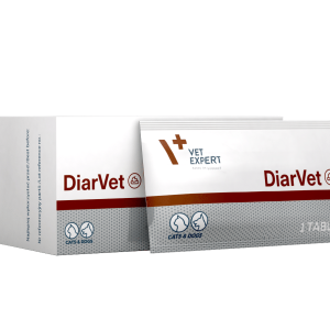 Таблетки DiarVet ДіарВет для котів і собак проти діареї (6 таблеток), Vet Expert