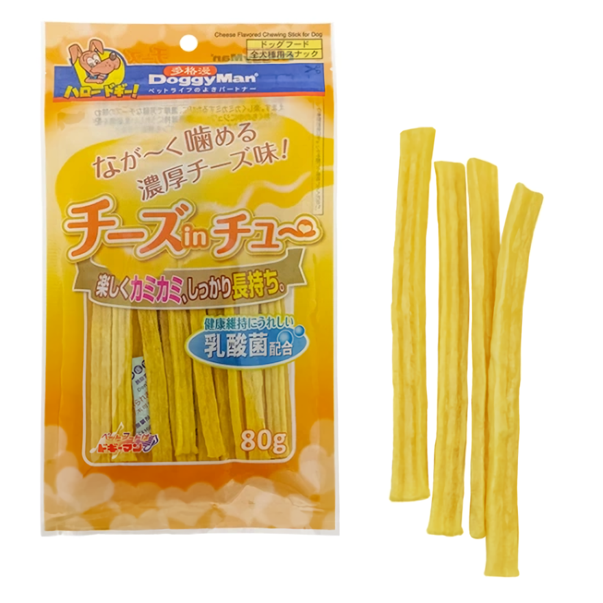 Жувальні ласощі ДоггіМен DoggyMan Cheese chewing Stick палички з сиром для собак 80 г