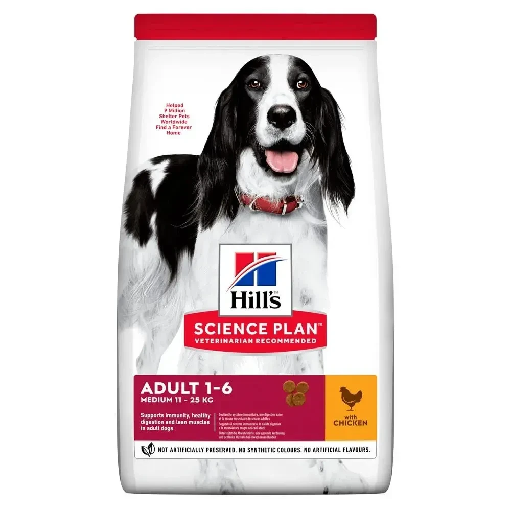 Сухий корм Хіллс Hills SP Adult Medium для собак з куркою 2.5 кг