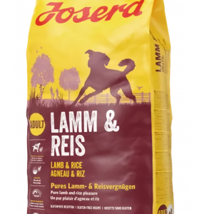 Сухой корм Josera Lamb & Rice (Йозера Ягня та Рис) для дорослих собак, 15 кг