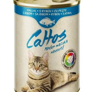 Вологий корм "Cattos" з рибою, 415г