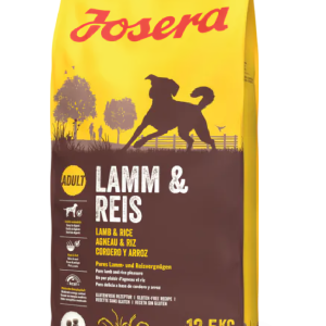 Сухой корм Josera Lamb & Rice (Йозера Ягня та Рис) для дорослих собак, 12.5 кг