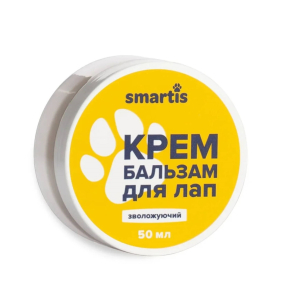 Зволожуючий крем-бальзам для лап Смартіс Smartis для собак та цуценят 50 г