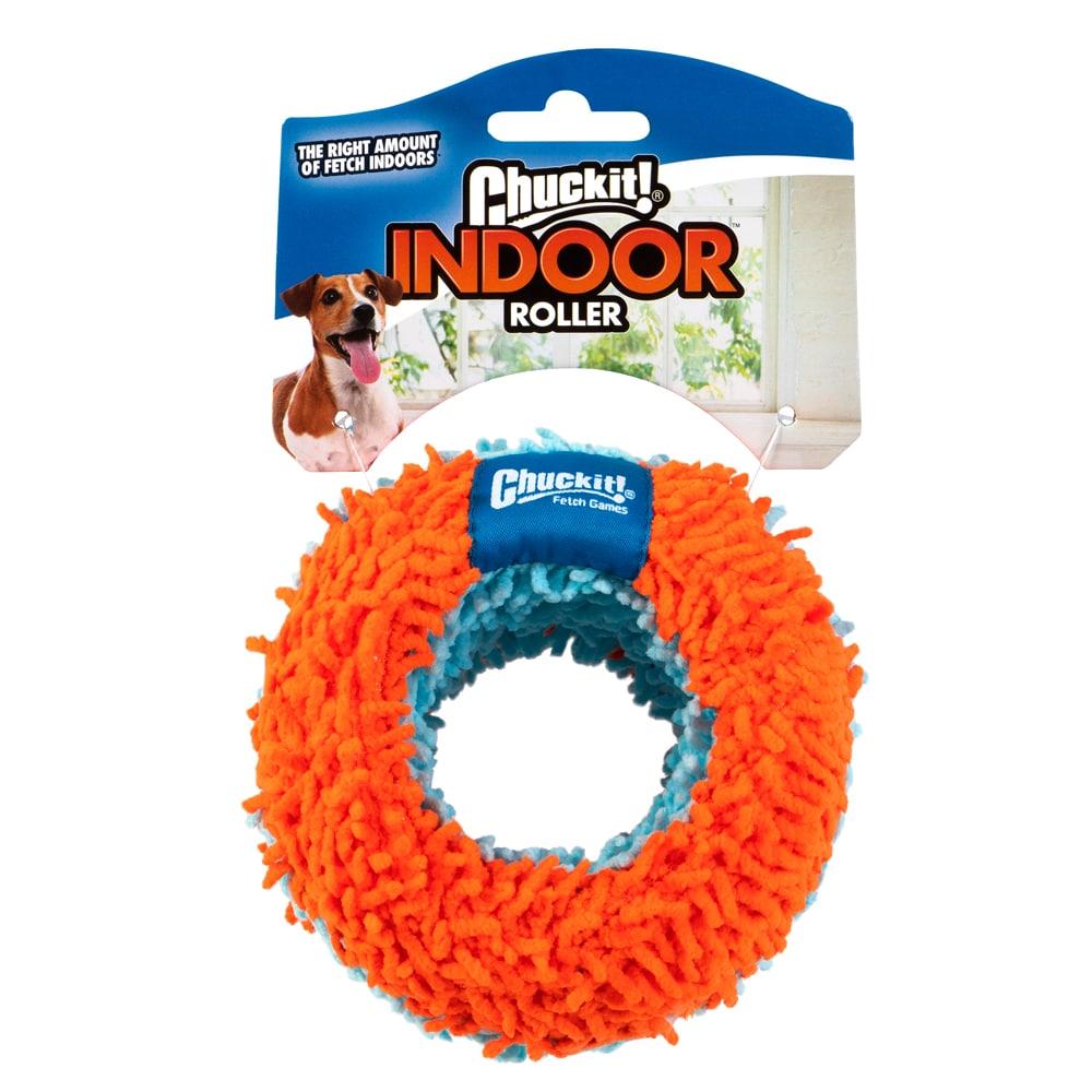Пухнастий ролер для собак Chuckit! Indoor Roller іграшка для приміщень