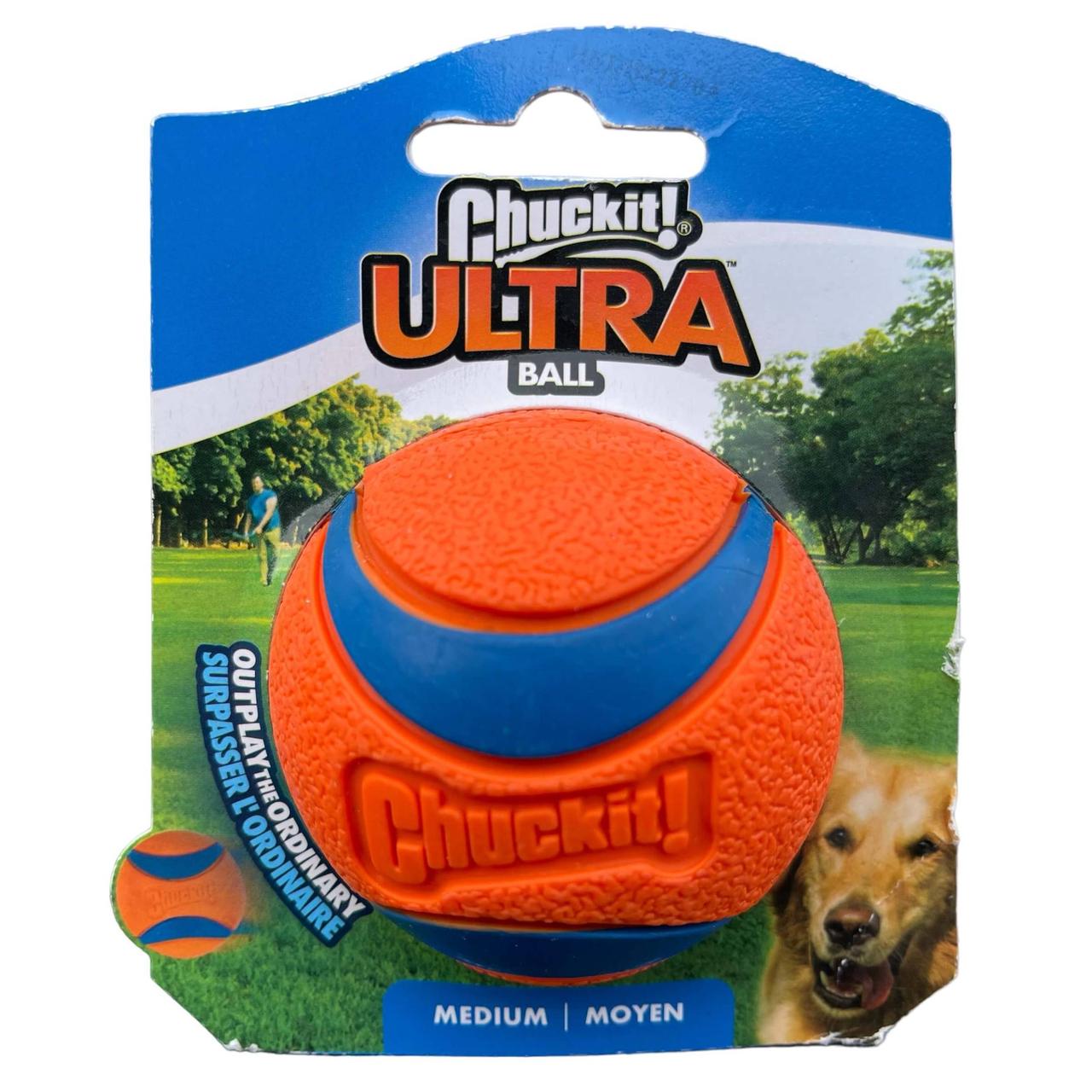 М'ячик для собак Chuckit! Ultra Ball іграшка для активних ігор, розмір М