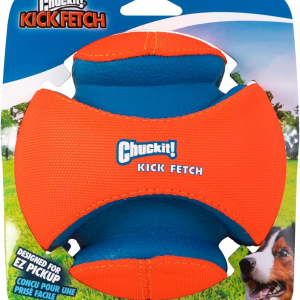 Суперстрибучий м'яч для собак Chuckit! Kick Fetch іграшка для активних ігор, розмір L