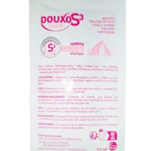 Шампунь DOUXO Calm (Дуксо Калм) з фітосфінгозином для чутливої шкіри собак і кішок 15 мл Ceva