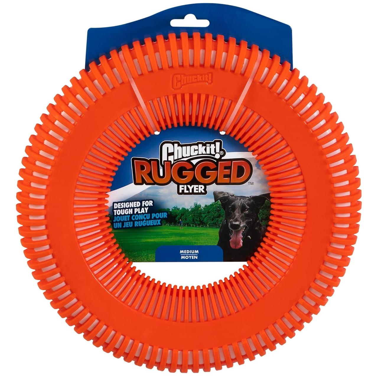 Літаючий диск Chuckit! Rugged Flyer іграшка для великих собак, розмір S