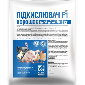 Підкислювач F1 порошок, 1 кг