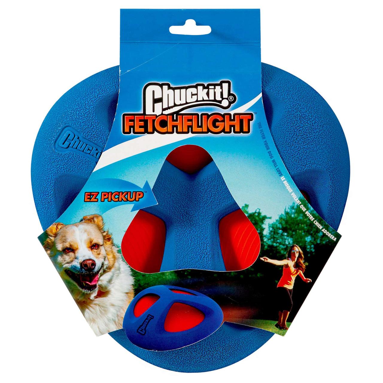 Фризбі для собак Chuckit! Fetch Flight Frisbee іграшка у формі м’якого трикутника для активних ігор
