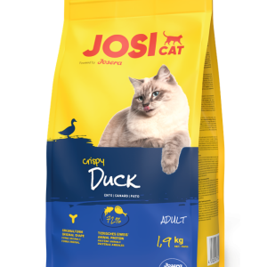 Сухий корм Josera JosiCat Crispy Duck (ЙозіКет Кріспі Дак) для дорослих котів з качкою, 1.9 кг