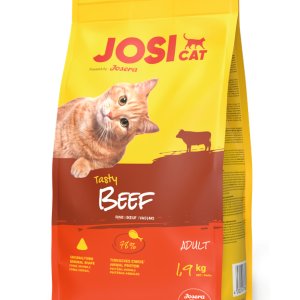 Сухий корм Josera JosiCat Beef Adult повнораціонний корм для дорослих котів зі смаком яловичини, 1.9 кг