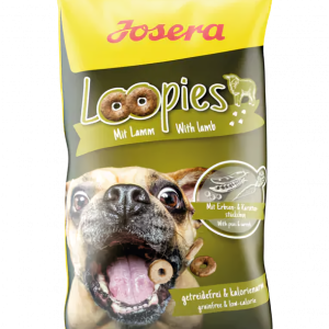 Ласощі для собак Josera Loopies Lamm (Йозера Лупіс Ламм) з ягнятиною, 150 г