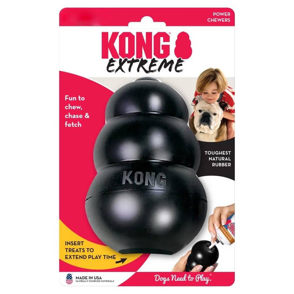 Іграшка для собак Конг KONG Extreme груша годівниця для собак від 13 до 30 кг, розмір L