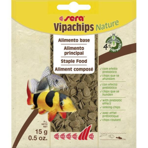 Корм для акваріумних риб Sera Vipachips чіпси для всіх донних риб 15 г
