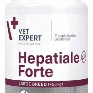 Додатковий корм Vet Expert HEPATIALE  Forte Large Breed +25 кг для підтримки функцій печінки великих порід собак 10 таблеток