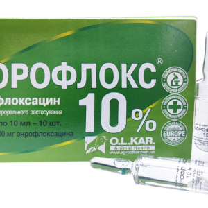 Норофлокс 10% оральний 10 мл №10