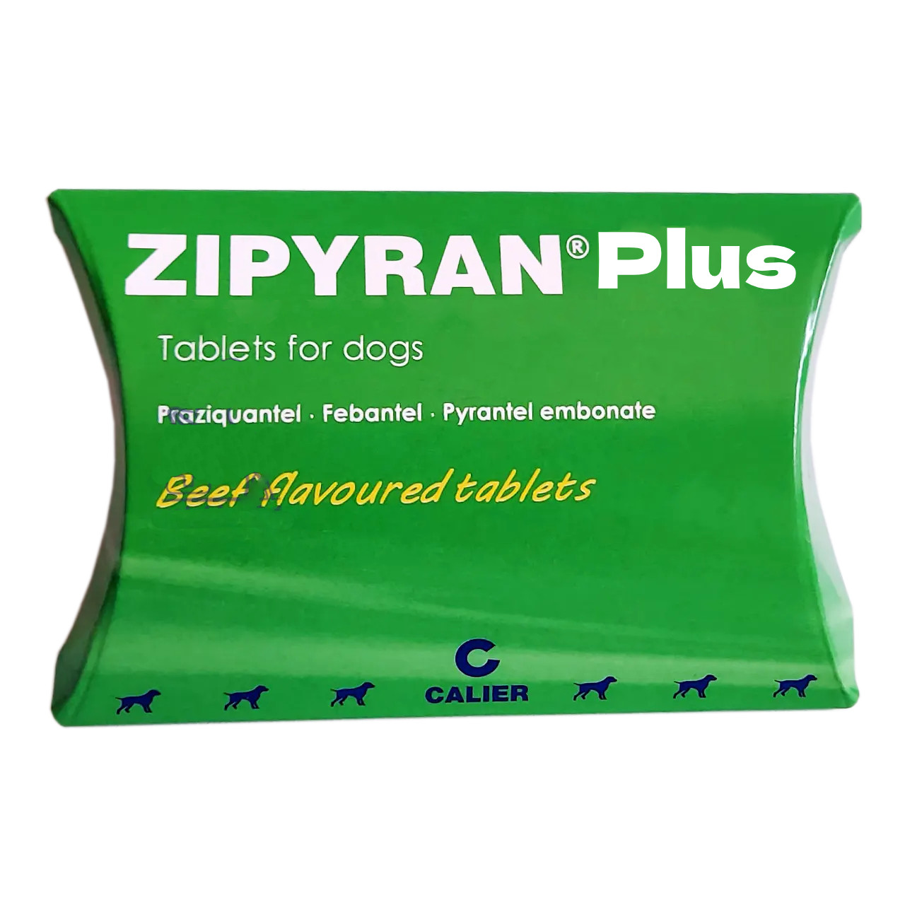 Зіпіран Плюс Zipyran Plus для собак (блістер №4 таблетки) Calier