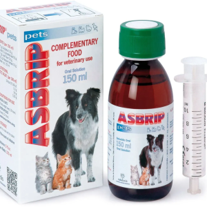 Розчин для собак та котів Асбрип Asbrip pets від кашлю 150 мл, Catalysis
