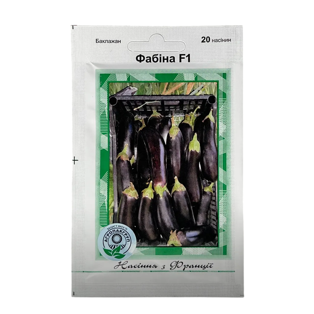 Насіння баклажана Айсберг 0.5 г, FAZENDA, O. L. KAR