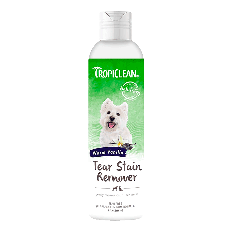 Шампунь-гель TropiClean Tear Stain Remover для видалення сльозових доріжок навколо очей у собак та кішок, 236 мл