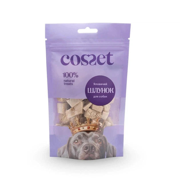 Ласощі Cosset Ліофілізований яловичий шлунок для собак 40 г