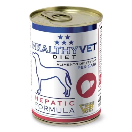 Повнораціонний вологий корм для собак Kippy Healthyvet Diet Hepatic для підтримки функцій печінки, 400 г