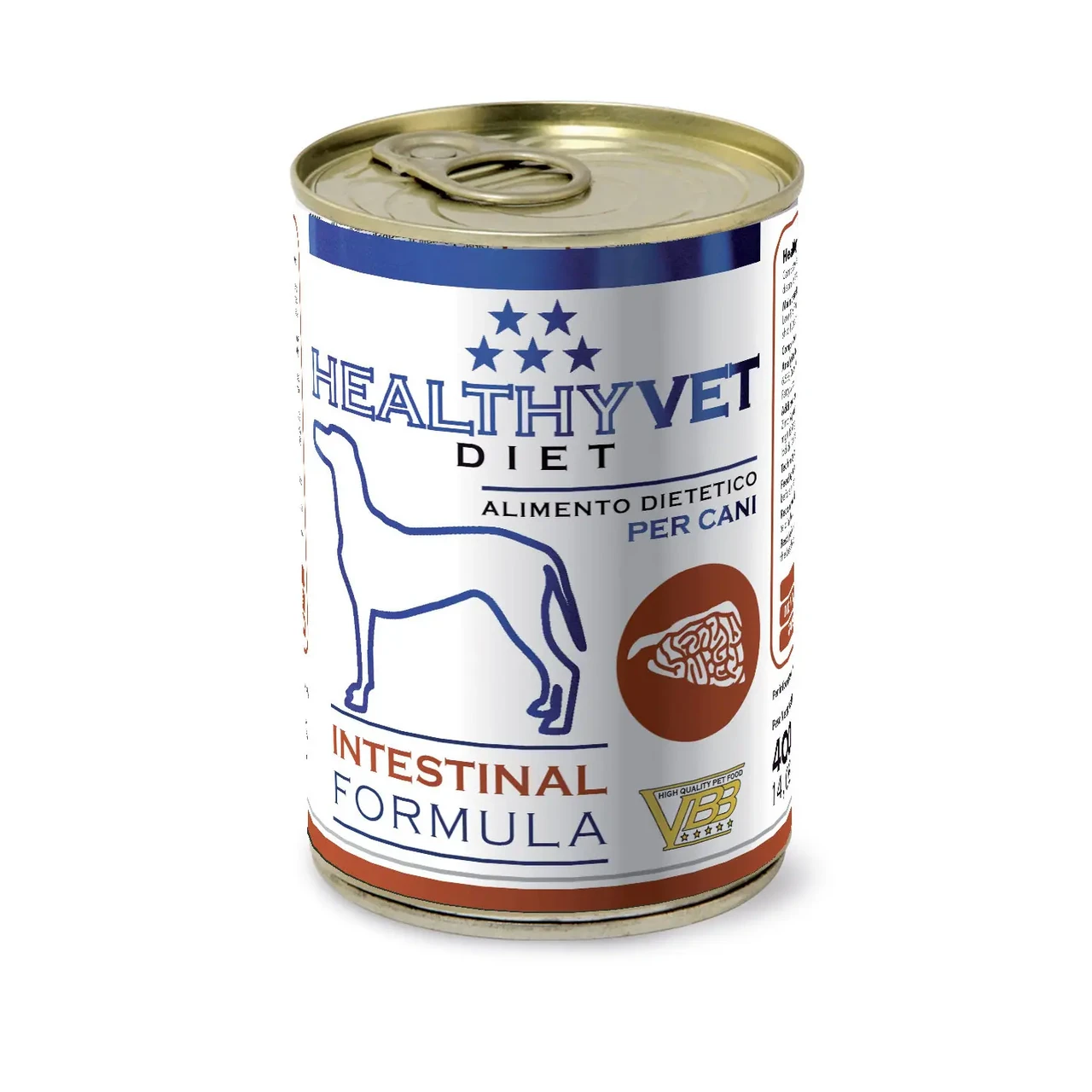 Повнораціонний вологий корм для собак Kippy Healthyvet Diet Intestinal при кишкових порушеннях, 400 г