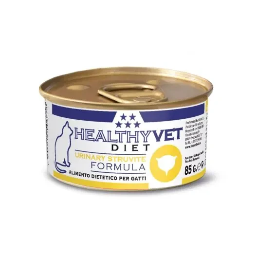 Вологий корм для дорослих кішок Kippy Healthyvet Diet Urinary Struvite для підтримки здоров’я сечовивідних шляхів, 85 г
