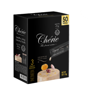 Набір крем-снеків Cherie Cat Healthy Living Creamy Treats для котів на основі курки 50 шт. (3 смаки)
