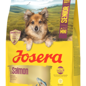 Сухий корм Josera Mini Senior Salmon з лососем для малоактивних собак мініатюрних порід з 8-го року життя, 900 г