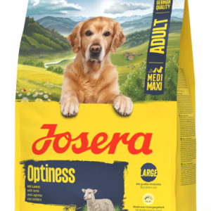 Сухий корм Josera Optiness Adult Medi/Maxi (Йозера Оптінес) у великих гранулах зі зниженим рівнем білка, 3 кг