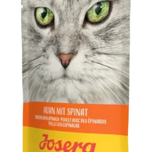 Паштет Йозера Josera Pate Huhn mit Spinat вологий корм з куркою та шпинатом для котів, 85 г