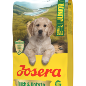 Беззерновий сухий корм Josera Duck & Potato Junior All Sizes (Йозера Юніор) з качкою та картоплею для всіх порід, 12.5 кг