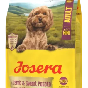 Сухий корм для собак Josera Mini Adult Lamb & Sweet Potato (Йозера Міні Едалт) з ягнятиною та бататом для малих порід собак, 900 г