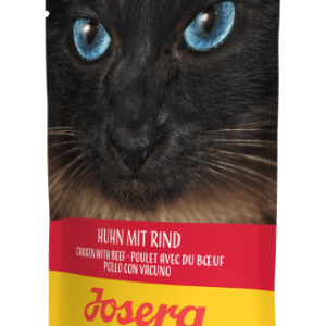 Вологий корм для котів Josera Філе Курки Filet Huhn mit Rind з яловичиною 70 г